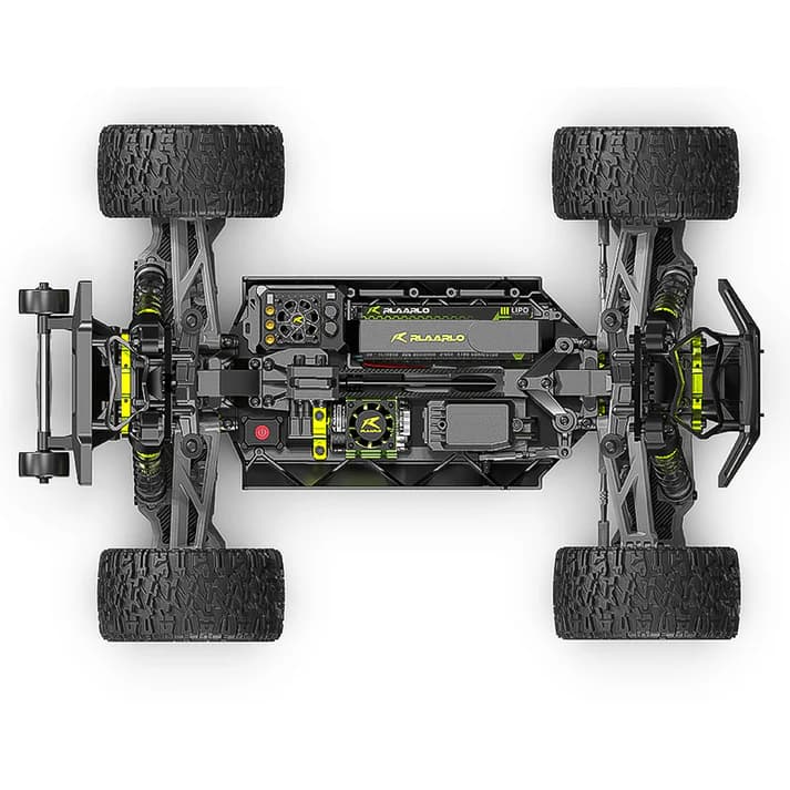 Rlaarlo Omni-Terminator RZ001B-C 1/10 Carbon Fiber 4WD Brushless Monster Truck RTR 3