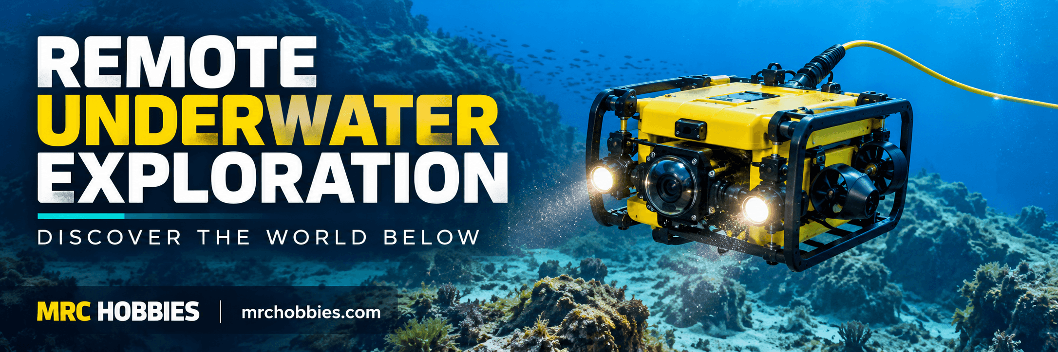 RC Beyond Hobbies: Underwater Exploration with ROVs