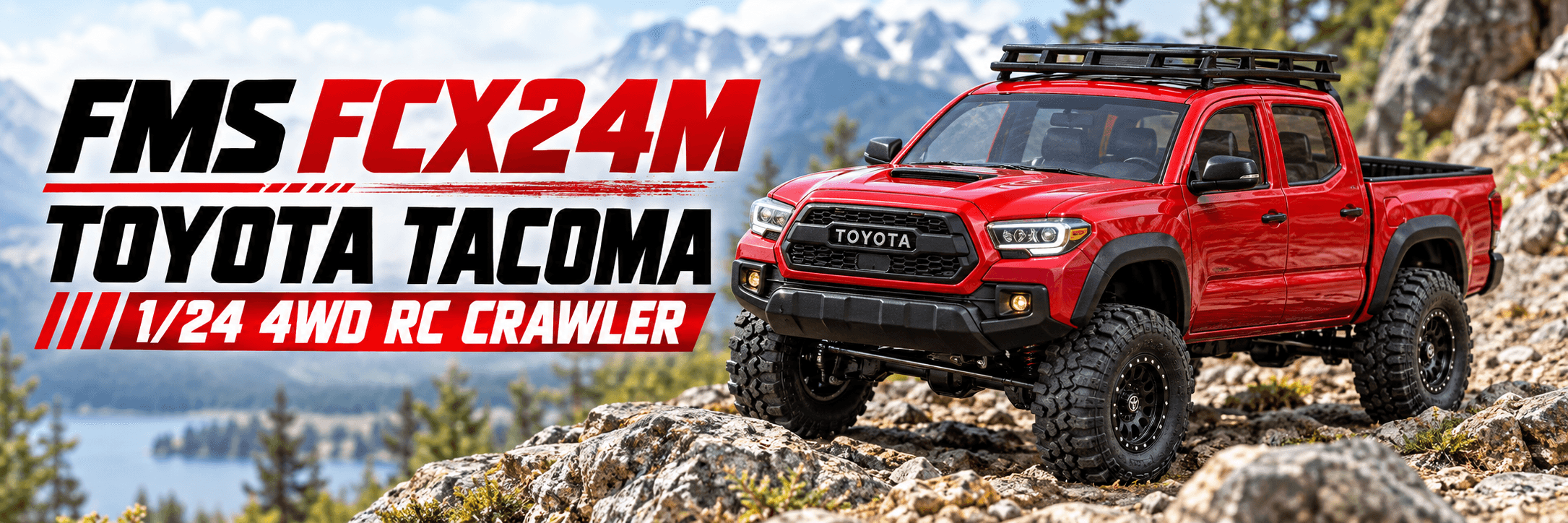 FMS FCX24M Toyota Tacoma 1/24 RC Crawler: Small Scale, Big Trail Adventures