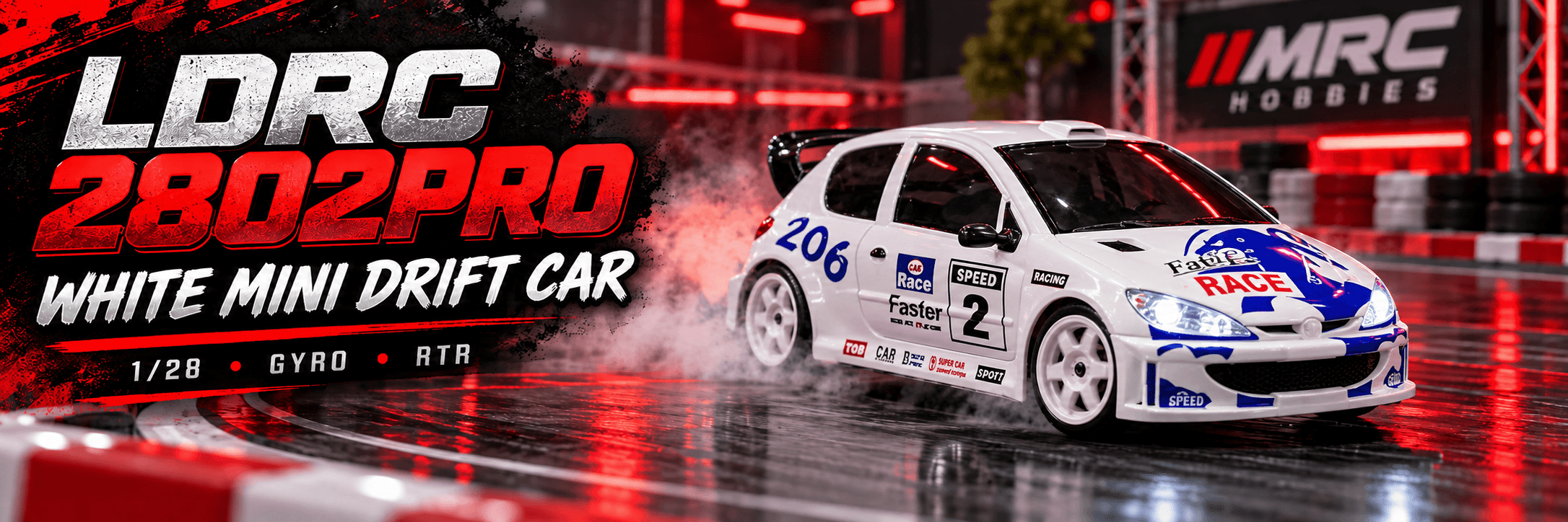 LDRC 2802PRO 1/28 Mini RC Drift Car: Bring the Drift Track Home