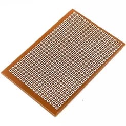 5x7.5 cm Single Sided Universal Phenolic PCB Prototype Veroboard Dotted PCB 2x3 inch (50X75 mm) 0