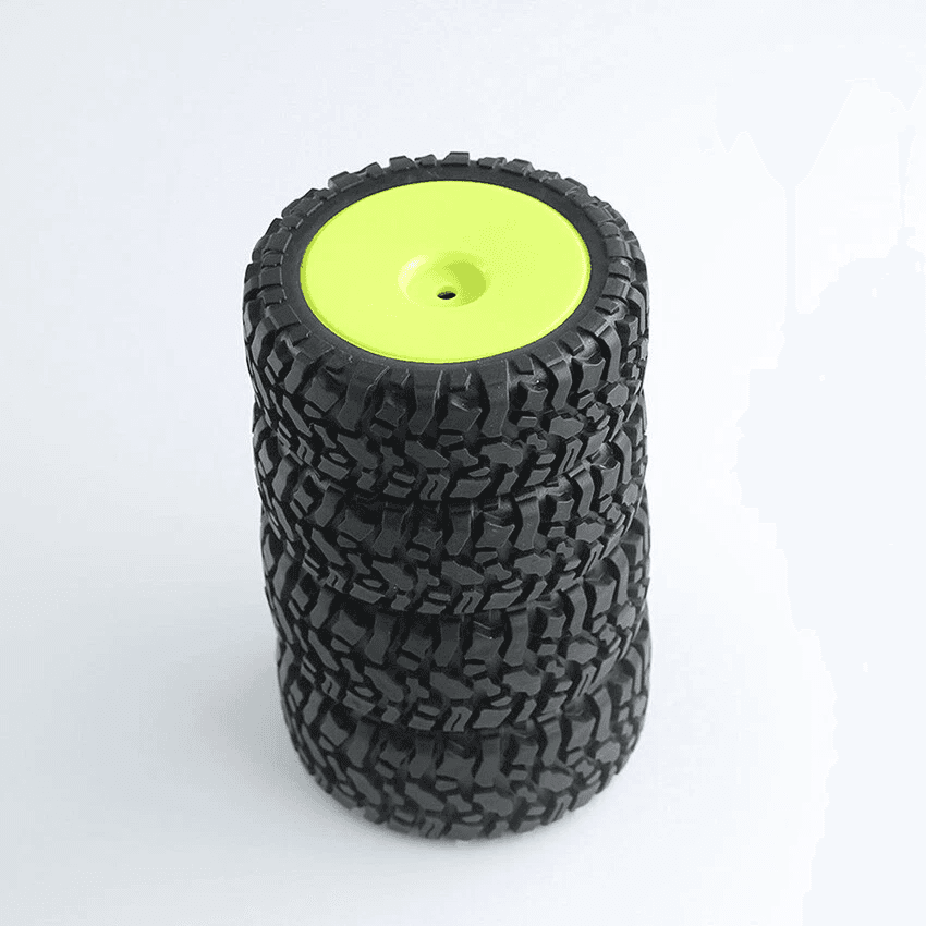 Off-Road Tires Car Rims Wheels RC Car Accessories for WLtoys144001/144002/124008 2