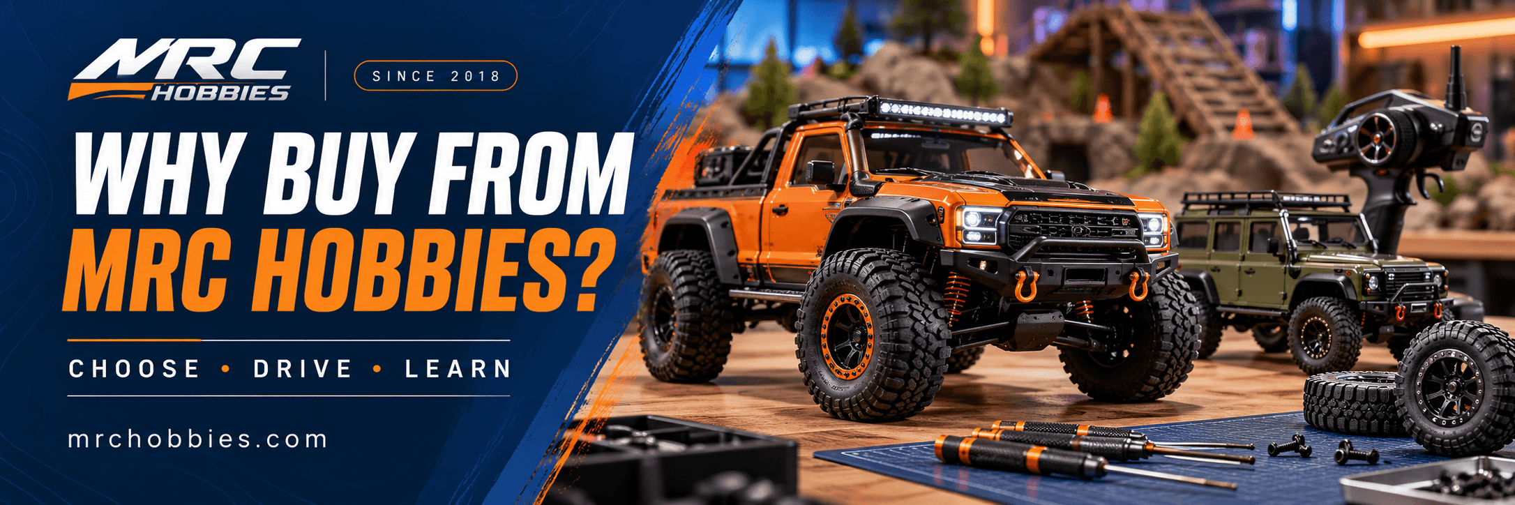 Why MRC Hobbies Should Be Your First Choice for RC Cars in India