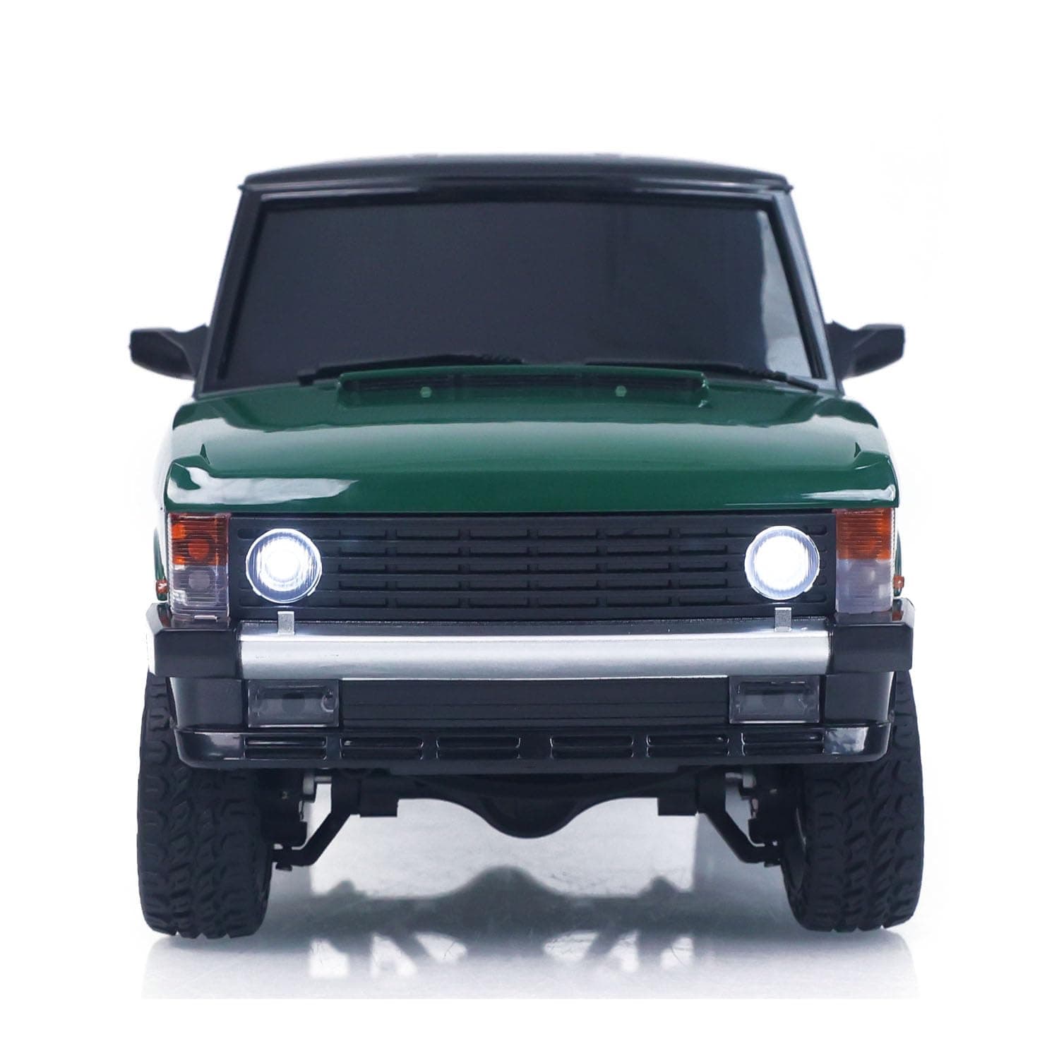 1/18 2.4G RC Rock Crawler Car LDRC Ld18401 4Wd Remote Control Climbing Car Simulation SUV Vehicles Brushed Motor Esc Servo RTR Hobby Grade Model for Adult Hobby(Green) 4