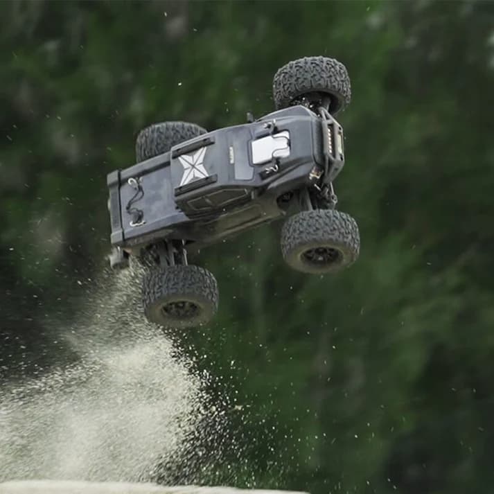 Rlaarlo Omni-Terminator RZ001B-C 1/10 Carbon Fiber 4WD Brushless Monster Truck RTR 12