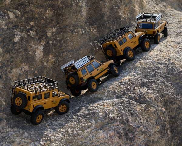FMS FCX24M Camel Trophy Defender 90 1/24 RTR Micro Rock Crawler 3