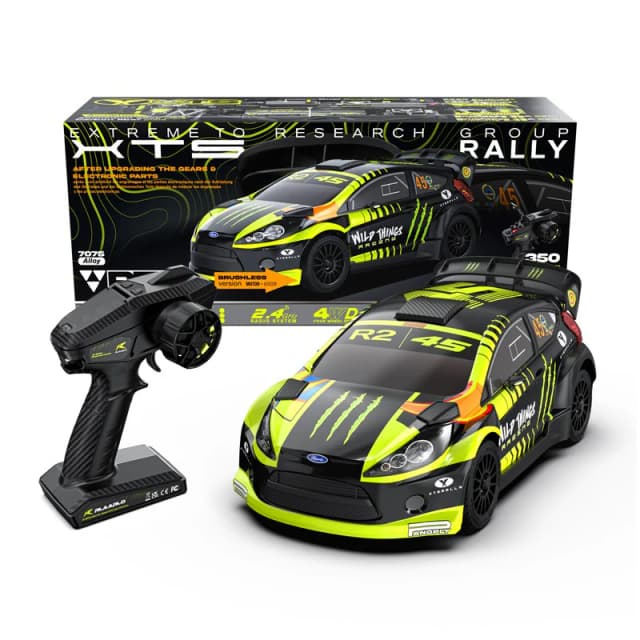 Rlaarlo XTS-F10 1/10 Carbon Fiber 4WD Brushless RC Rally Car RTR