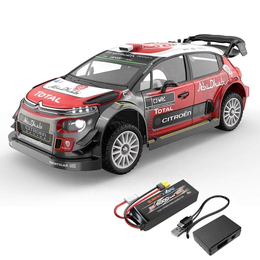MJX Hyper Go 10303 Citroën C3 WRC 1:10 RC Rally Car | 3S Brushless | 7075 Aluminum Chassis | Gyro | Licensed Model (India) 2