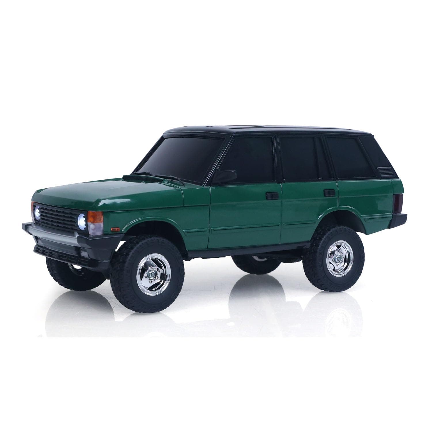 1/18 2.4G RC Rock Crawler Car LDRC Ld18401 4Wd Remote Control Climbing Car Simulation SUV Vehicles Brushed Motor Esc Servo RTR Hobby Grade Model for Adult Hobby(Green) 0
