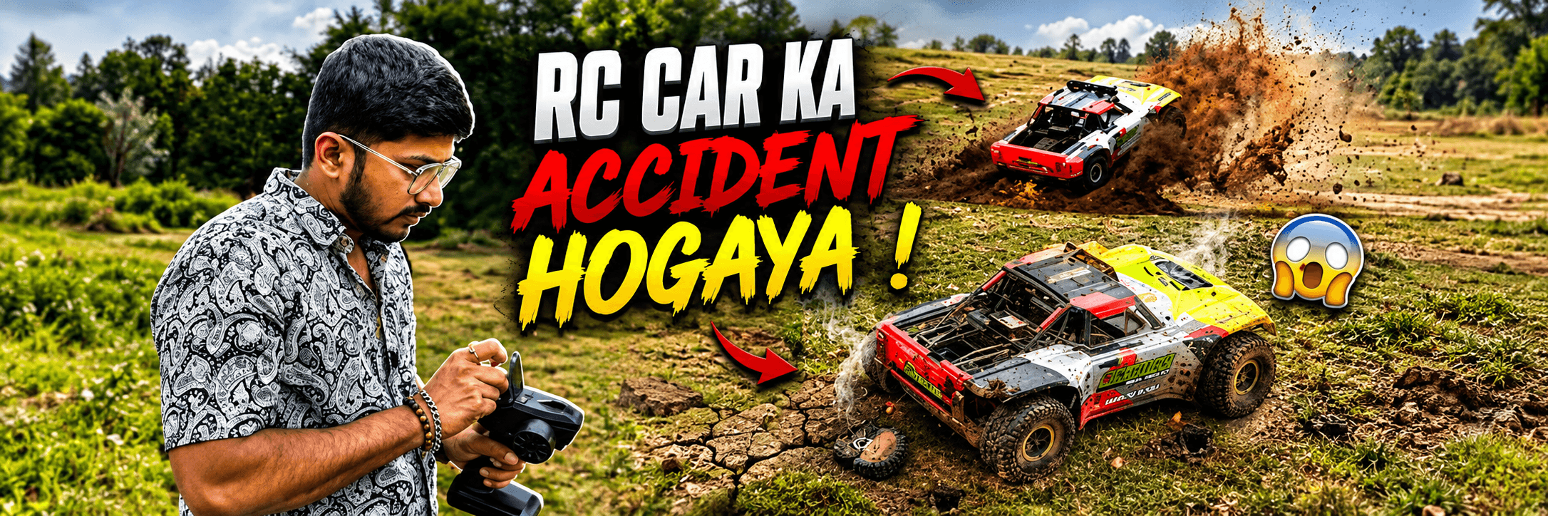 An Eventful RC Adventure: The Accident Vlog