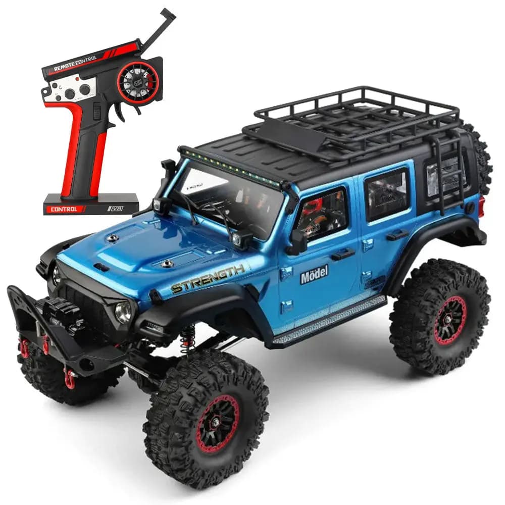 ROCK CRAWLER 104010 RC CAR 1/10 4WD OFF-ROAD CLIMBING RTR ORANGE / BLUE 0