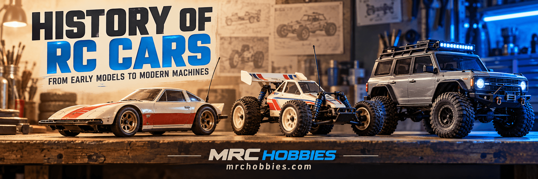 The History of RC Cars: From Early Models to Modern Machines