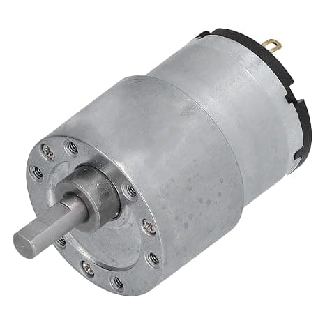 12v DC Gear, Geared Offside Motor 5 rpm (approx) High Torque - Side Shaft 1