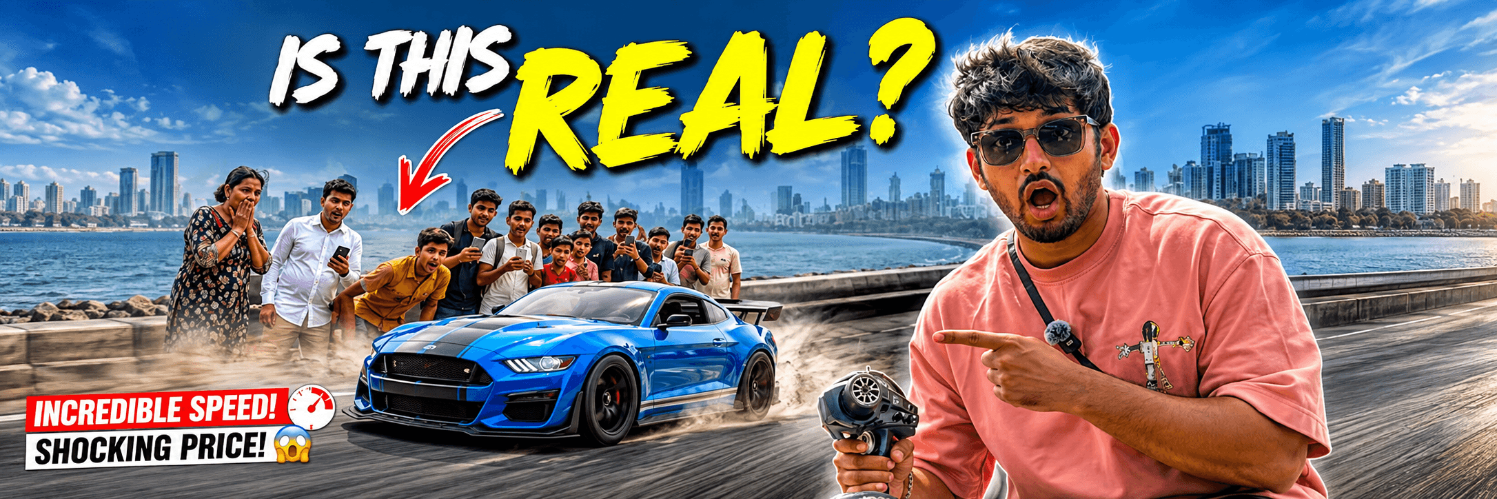 RC Cars at Mumbai’s Marine Drive
