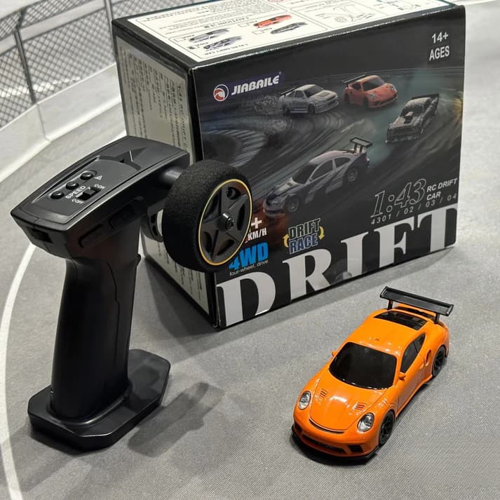 Jiabaile 4303(Gyro) 1/43 RC Mini Drift Car For Kids And Adults India 3
