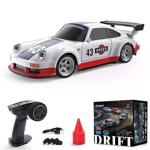 Jiabaile 4305(Gyro)- 1/43 Scale RC Drift Car 2.4G 4WD, Top Speed 15km/h RC India 3