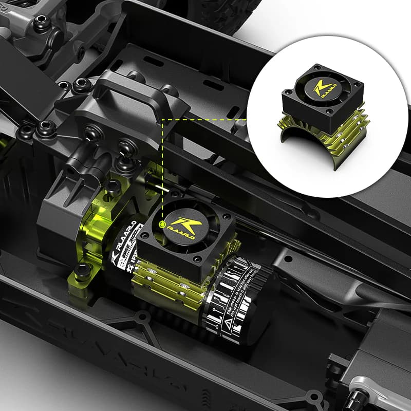Rlaarlo Omni RZ001 1:10 Scale RTR Brushless Monster Truck (METAL) 5