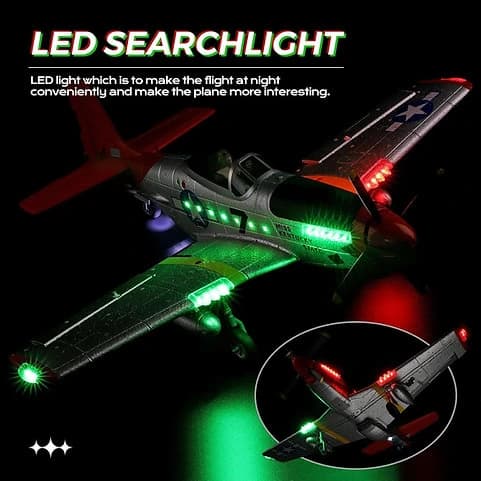 WLTOYS XK A280 P51 Mustang 560mm RC Plane 5