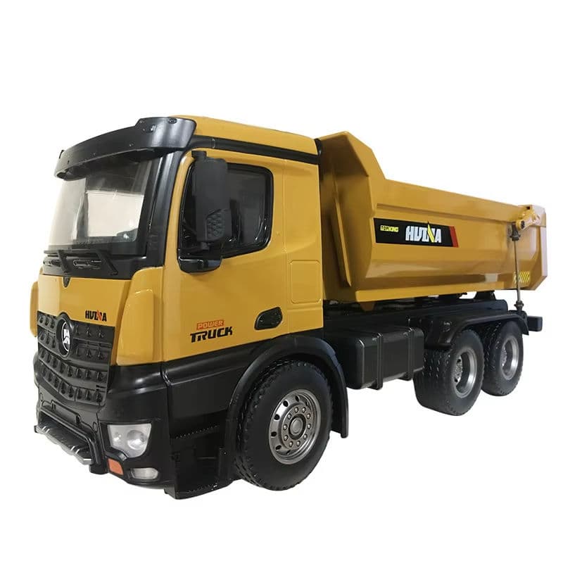 Huina 1582 Dump Truck Toys 1/14 10Channel Alloy Metal RC Engineering Excavator 4