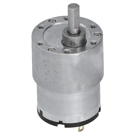 12v DC Gear, Geared Offside Motor 5 rpm (approx) High Torque - Side Shaft 0