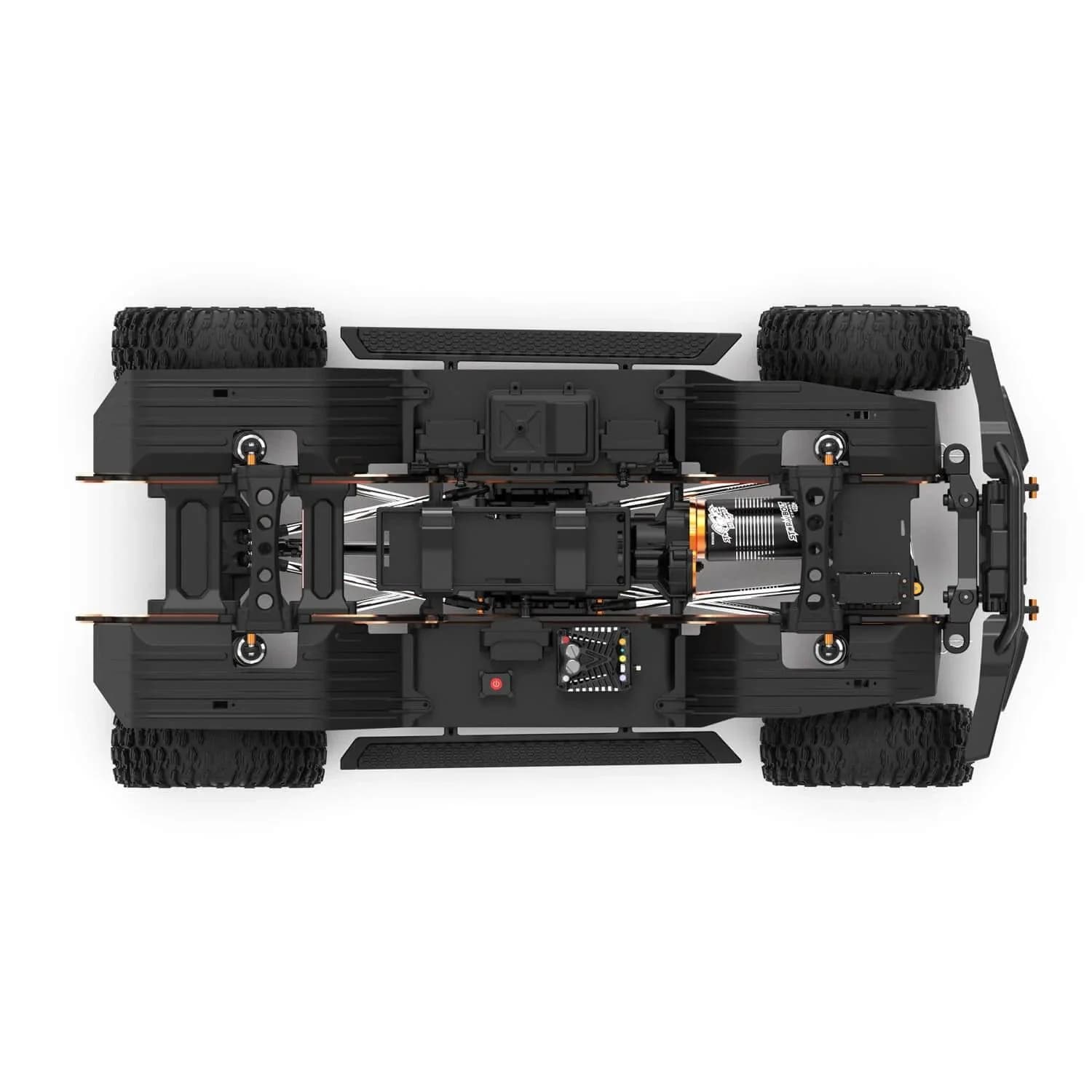 Rlaarlo MK-07 V2 1/7 Scale 4WD Brushless RC Crawler W/ BATTERI AND CHARGER 4