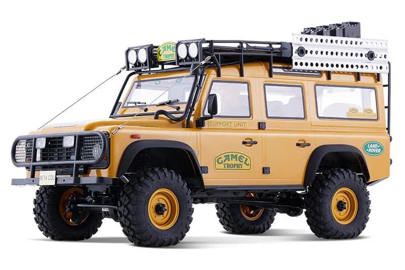 FMS 1:10 FCX10 Land Rover Defender RS Yellow 1