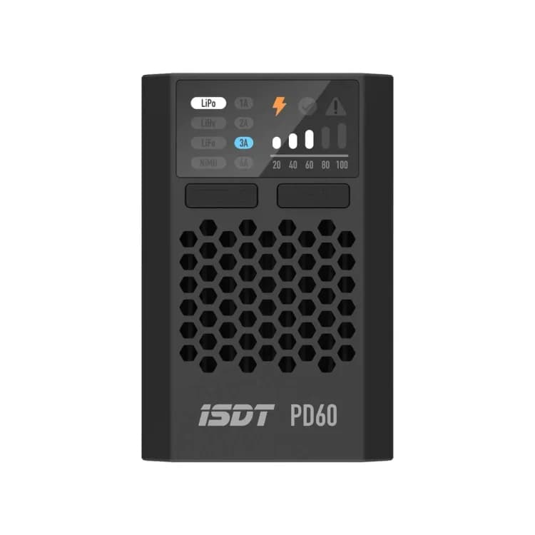 iSDT PD60 60W 6A 1-4S USB-C Input Battery Charger (Original) 2