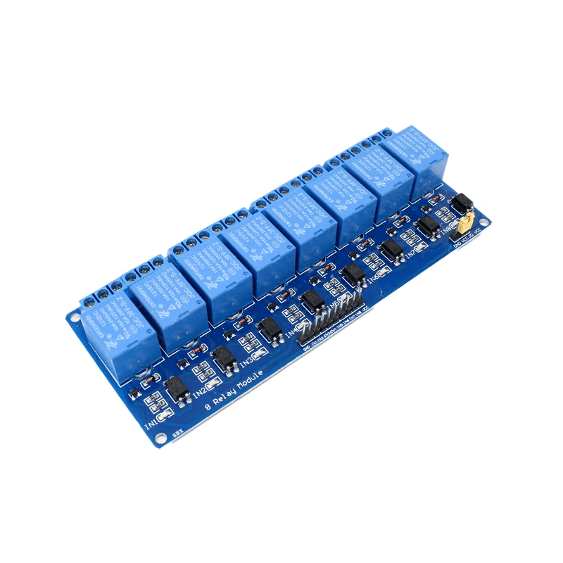 8 Road/Channel Relay Module (with light coupling) 12V 0
