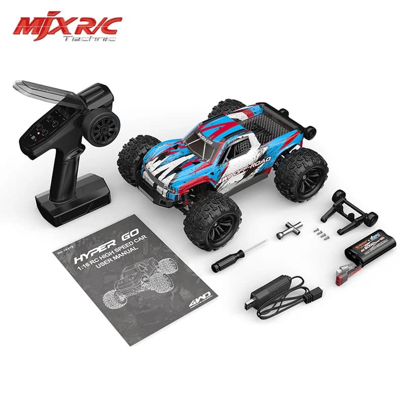 MJX Hyper Go 16218 1:16 4WD Brushless RC Monster Truck 45km/h 1