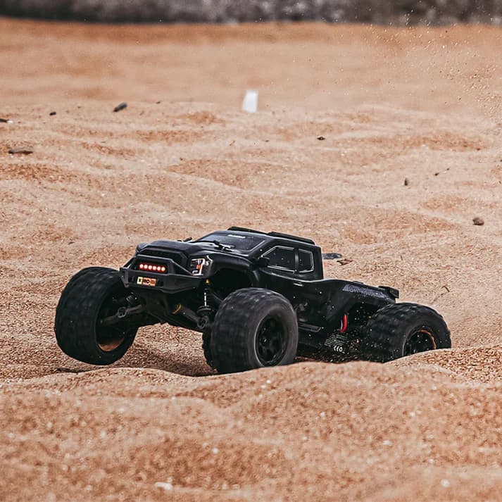 Rlaarlo Omni-Terminator RZ001B-C 1/10 Carbon Fiber 4WD Brushless Monster Truck RTR 14