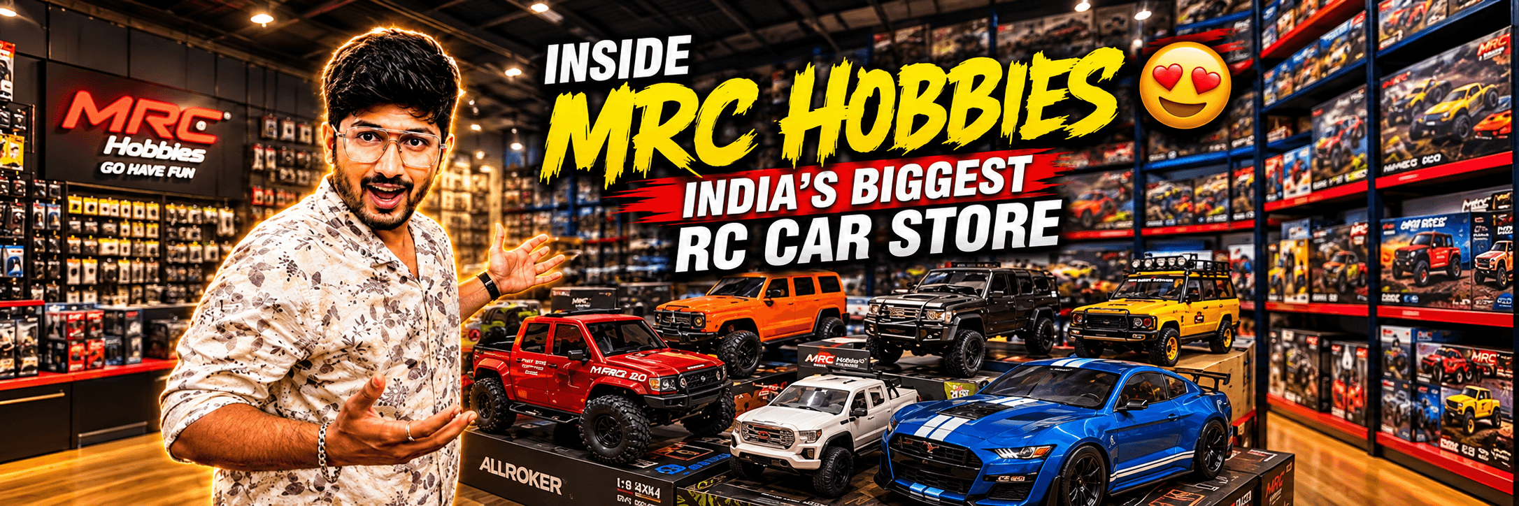 Inside the MRC Hobbies Store