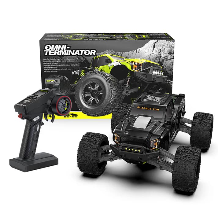 Rlaarlo Omni-Terminator RZ001B-C 1/10 Carbon Fiber 4WD Brushless Monster Truck RTR 0