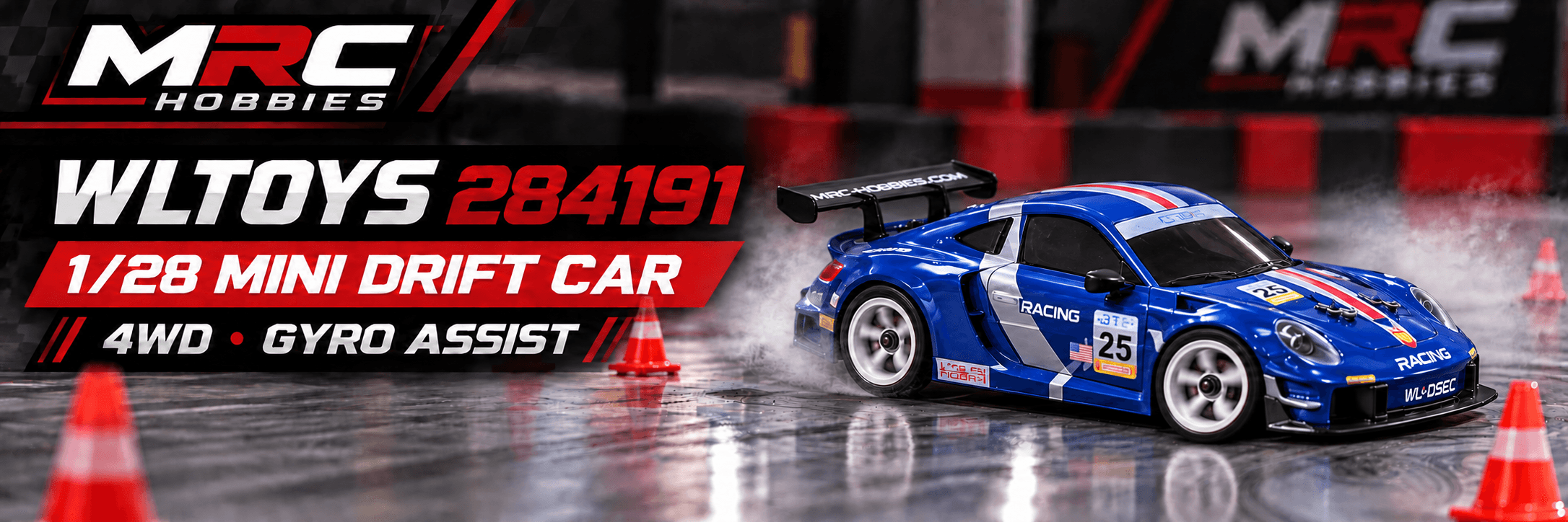 WLToys 284191: Miniature 4WD Drifting with Gyro Assistance