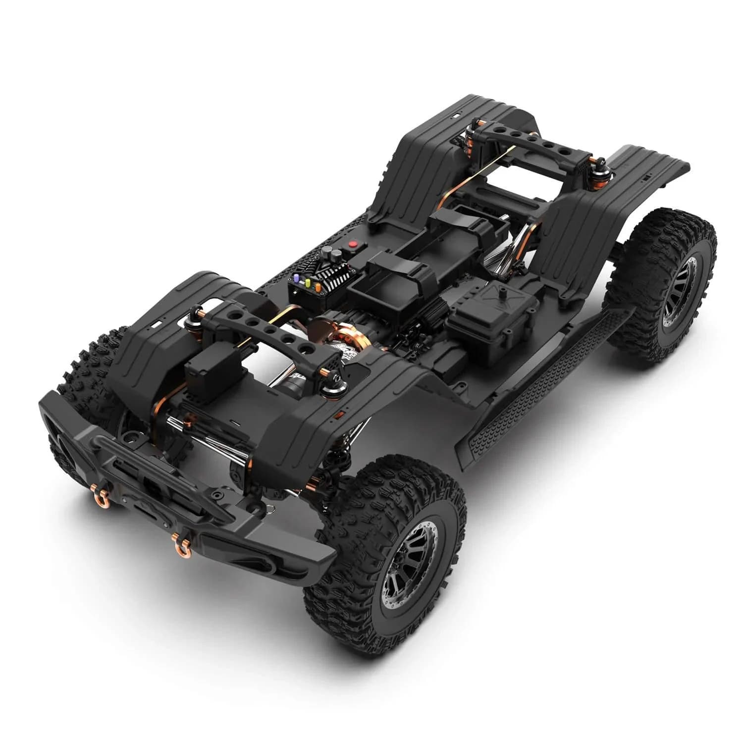 Rlaarlo MK-07 V2 1/7 Scale 4WD Brushless RC Crawler W/ BATTERI AND CHARGER 2