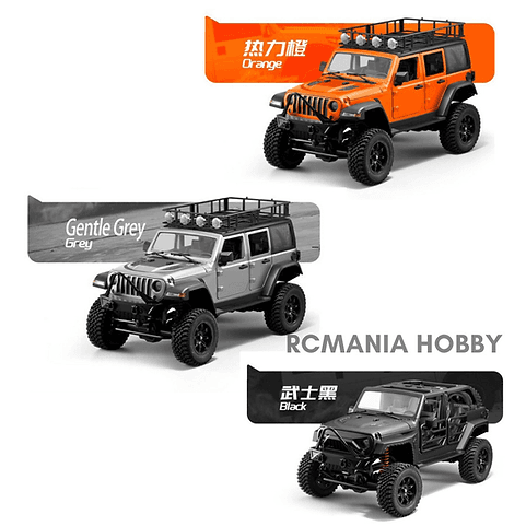 MNRC MN128 RTR 1/12 2.4G 4WD RC Crawler with LED Light 0