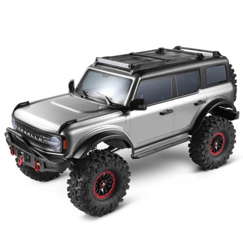 Wltoys 104020 RTR 1/10 2.4G 4WD RC Car Rock Crawler Off-Road Climbing Truck Full Proportional LED Light Vehicles Models Toys - Red Standard Version 1