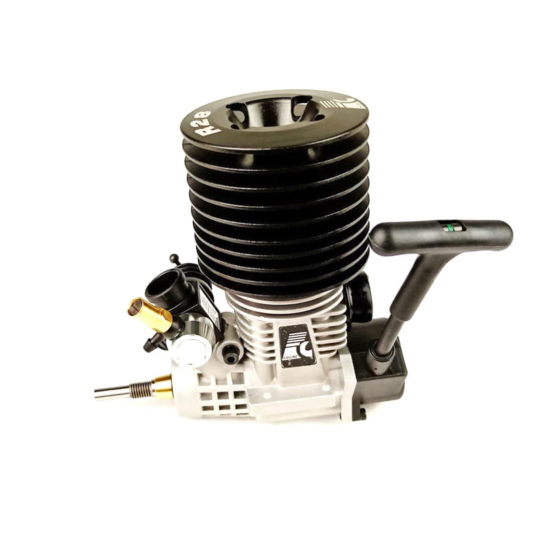 Force FC .28 4.58cc Engine Hand Pull Starter Engine for 1/8 Methanol Fuel RC Car 0