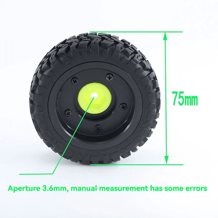 Off-Road Tires Car Rims Wheels RC Car Accessories for WLtoys144001/144002/124008 1