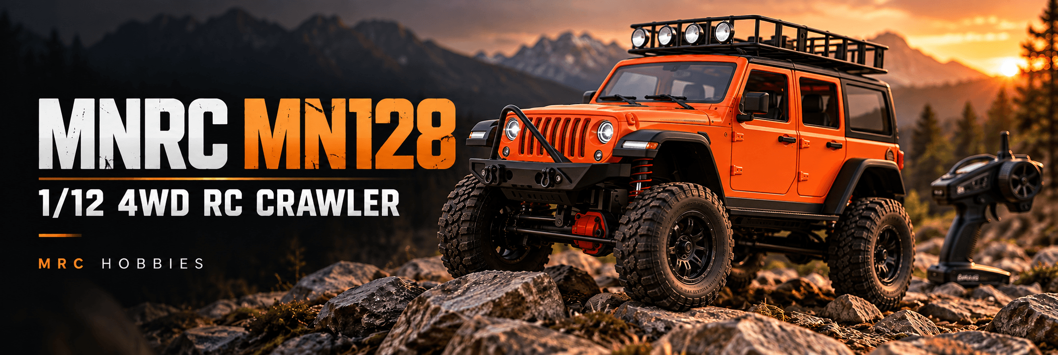 MNRC MN128 1/12 RC Crawler: Bring the Trail Home