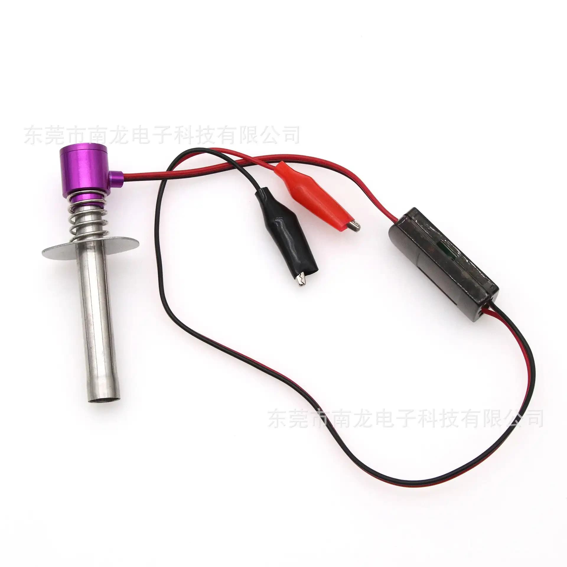6-12V Upgraded Electronic Glow Plug Igniter With Alligator Clip for RC 1/10 Nitro Car Buggy Powered 80100 HSP 0