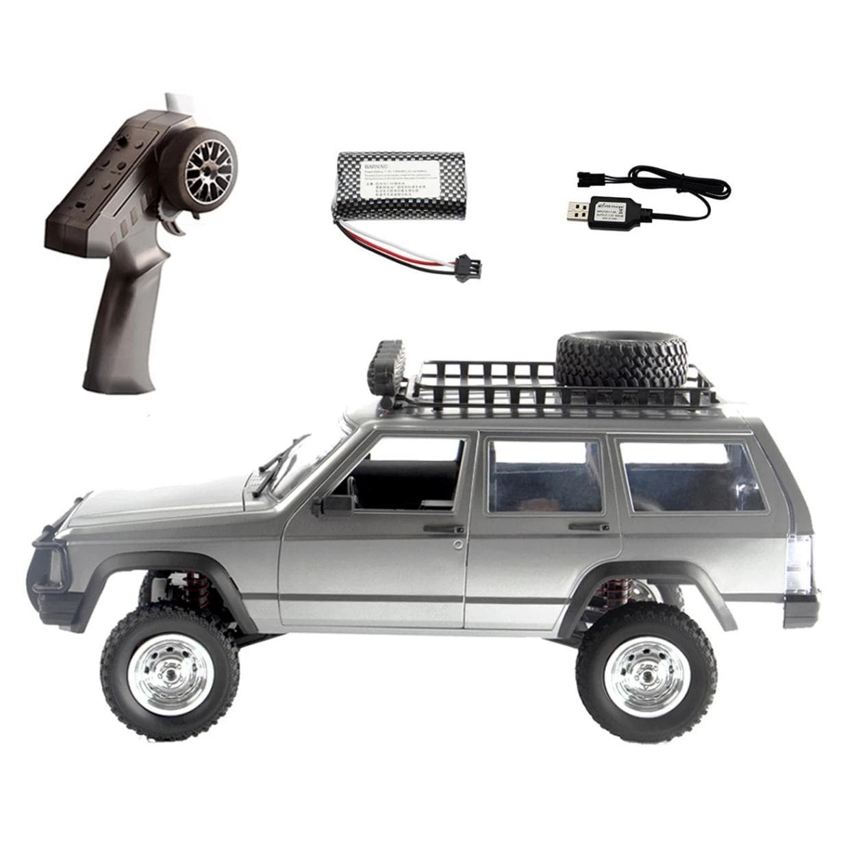M78 High Simulation 4X4 Alloy Remote Control 1:12 Scale Race Car 4-Channel 6 Km/h 0