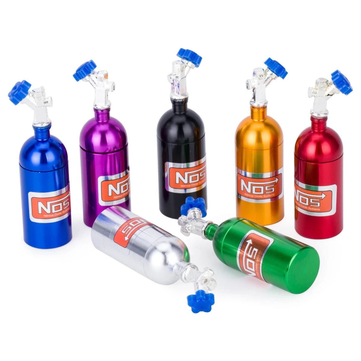 RC 1/10 Scale Nitrous Bottle NOS Nitro W/ Holder + Hose 1
