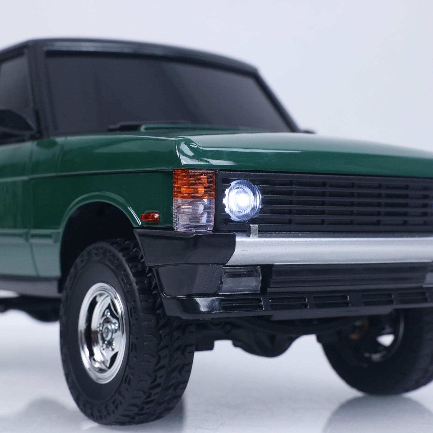 1/18 2.4G RC Rock Crawler Car LDRC Ld18401 4Wd Remote Control Climbing Car Simulation SUV Vehicles Brushed Motor Esc Servo RTR Hobby Grade Model for Adult Hobby(Green) 6