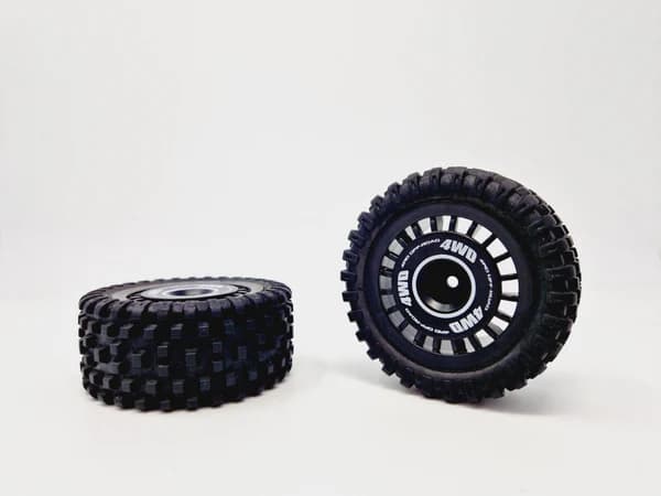 MJX Hyper Go Buggy 16207 Wheels with Tires (Glued) - Part Number 16300C 0
