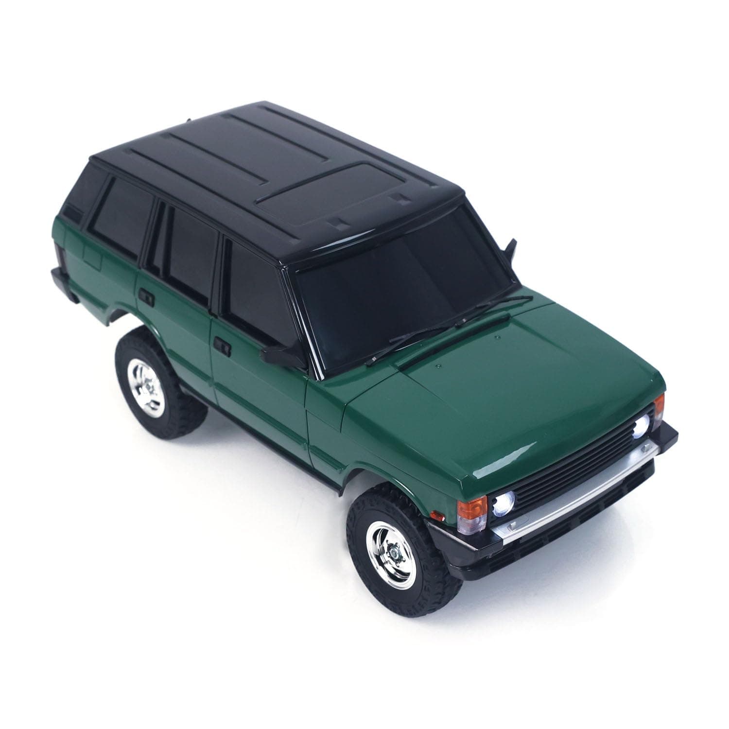 1/18 2.4G RC Rock Crawler Car LDRC Ld18401 4Wd Remote Control Climbing Car Simulation SUV Vehicles Brushed Motor Esc Servo RTR Hobby Grade Model for Adult Hobby(Green) 7