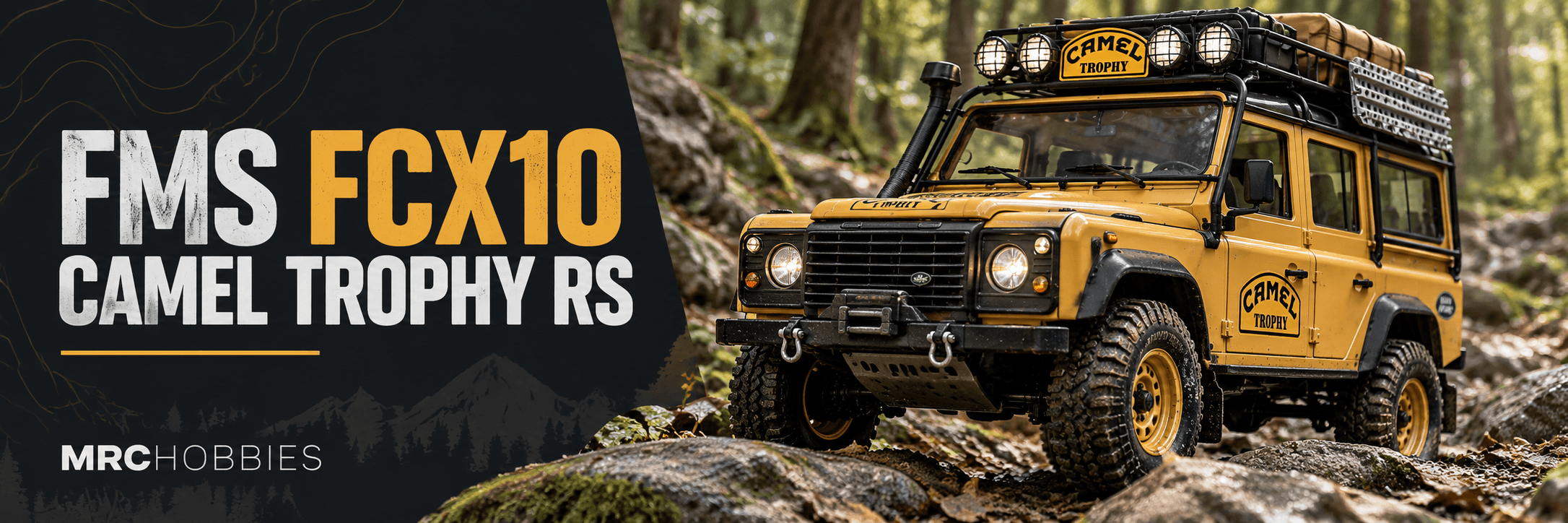 FMS FCX10 Land Rover Camel Trophy Edition RS: Bring the Expedition to Your Trail