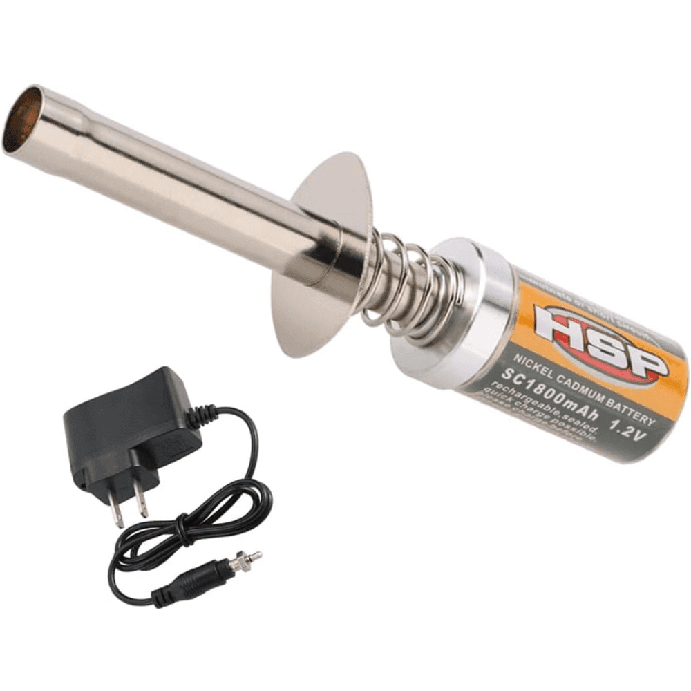 Glow Plug Ignitor Igniter Nitro Engine Starter Tools Support AA Batteries For RC 0