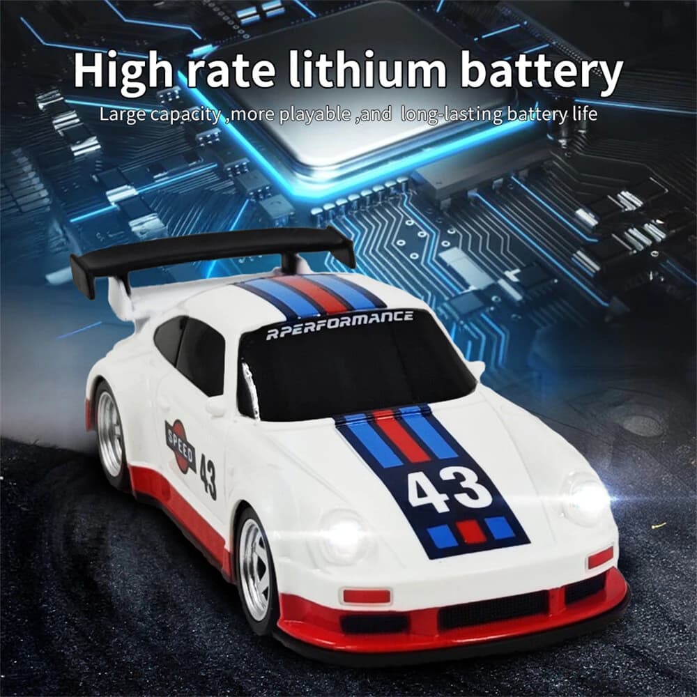 Jiabaile 4305(Gyro)- 1/43 Scale RC Drift Car 2.4G 4WD, Top Speed 15km/h RC India 2