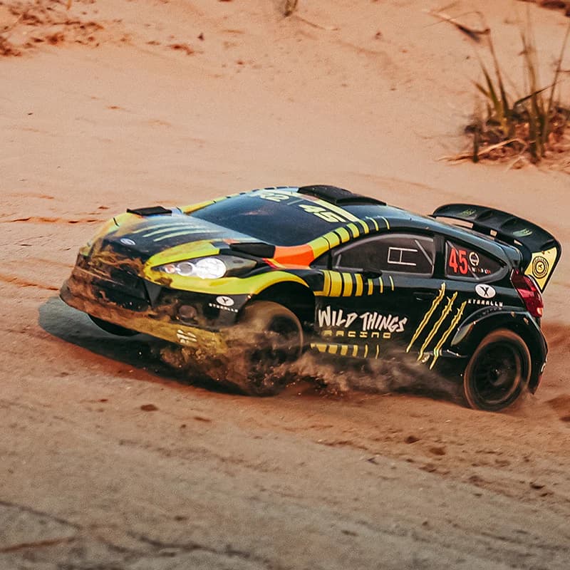 Rlaarlo XTS-F10 1/10 Carbon Fiber 4WD Brushless RC Rally Car RTR 9