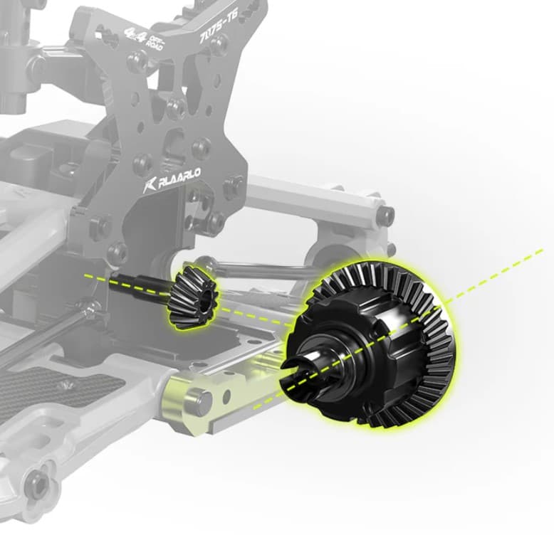 Rlaarlo Omni RZ001B-C Carbon Fiber 1:10 Scale RTR Brushless Monster Truck 2